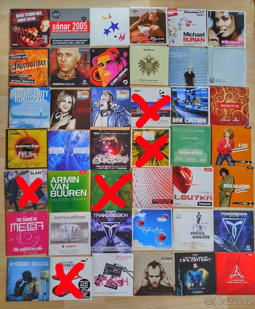 Prodám větší množství orig. CD kompilace, alba a singly - 10