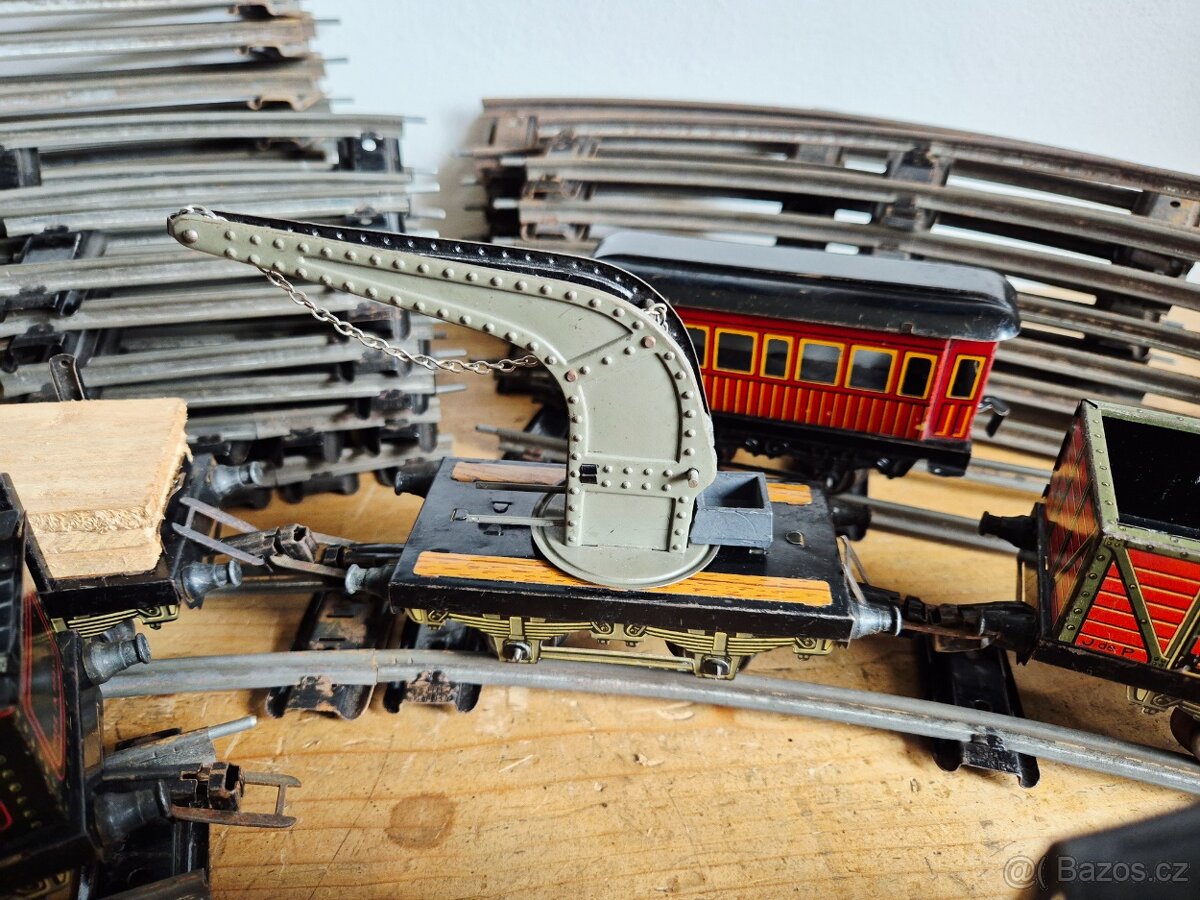 Vláčky J.De.P.,, koleje, rok 1930, rozchod 0, CENA ZA VŠE - 10