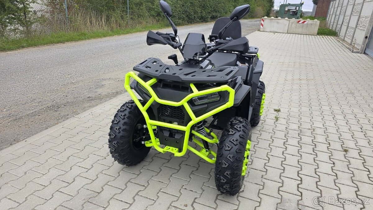 Čtyřkolka AFX200L, variátor 10 kola, černá. - 10