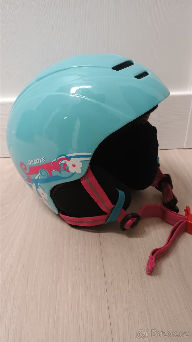 Set dětské lyže Atomic 90 + lyžáky + helma + lyž. souprava - 10