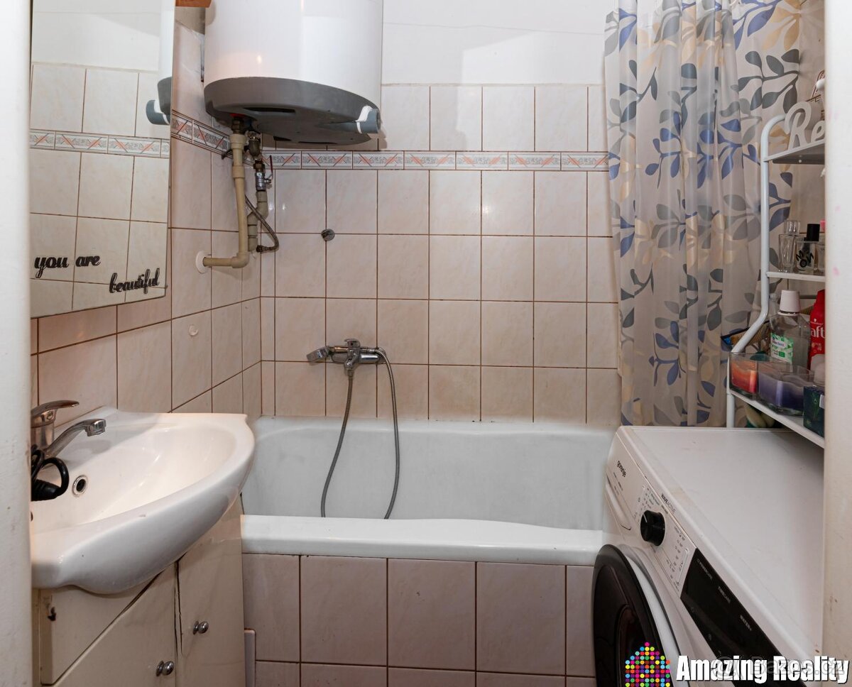 Prodej zděného bytu s plechovou garáží, v obci Mileč - 10