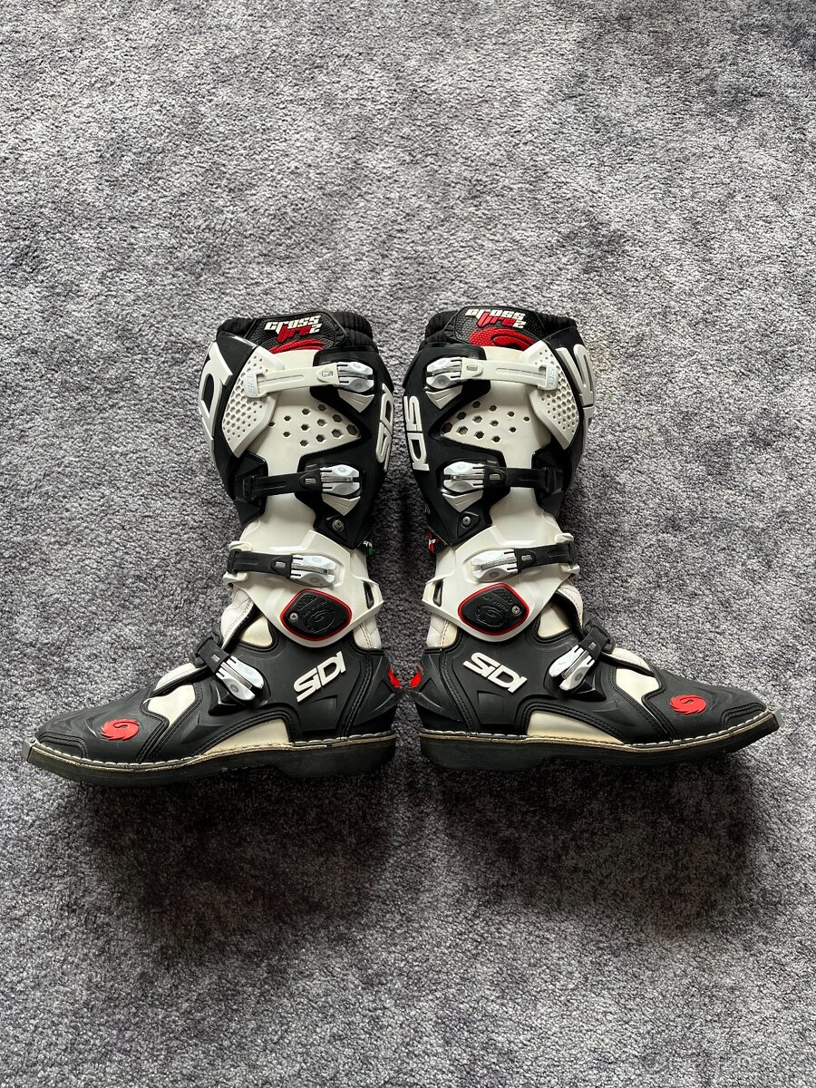 2x MX enduro boty Sidi Crossfire 2, velikost 46 - 10