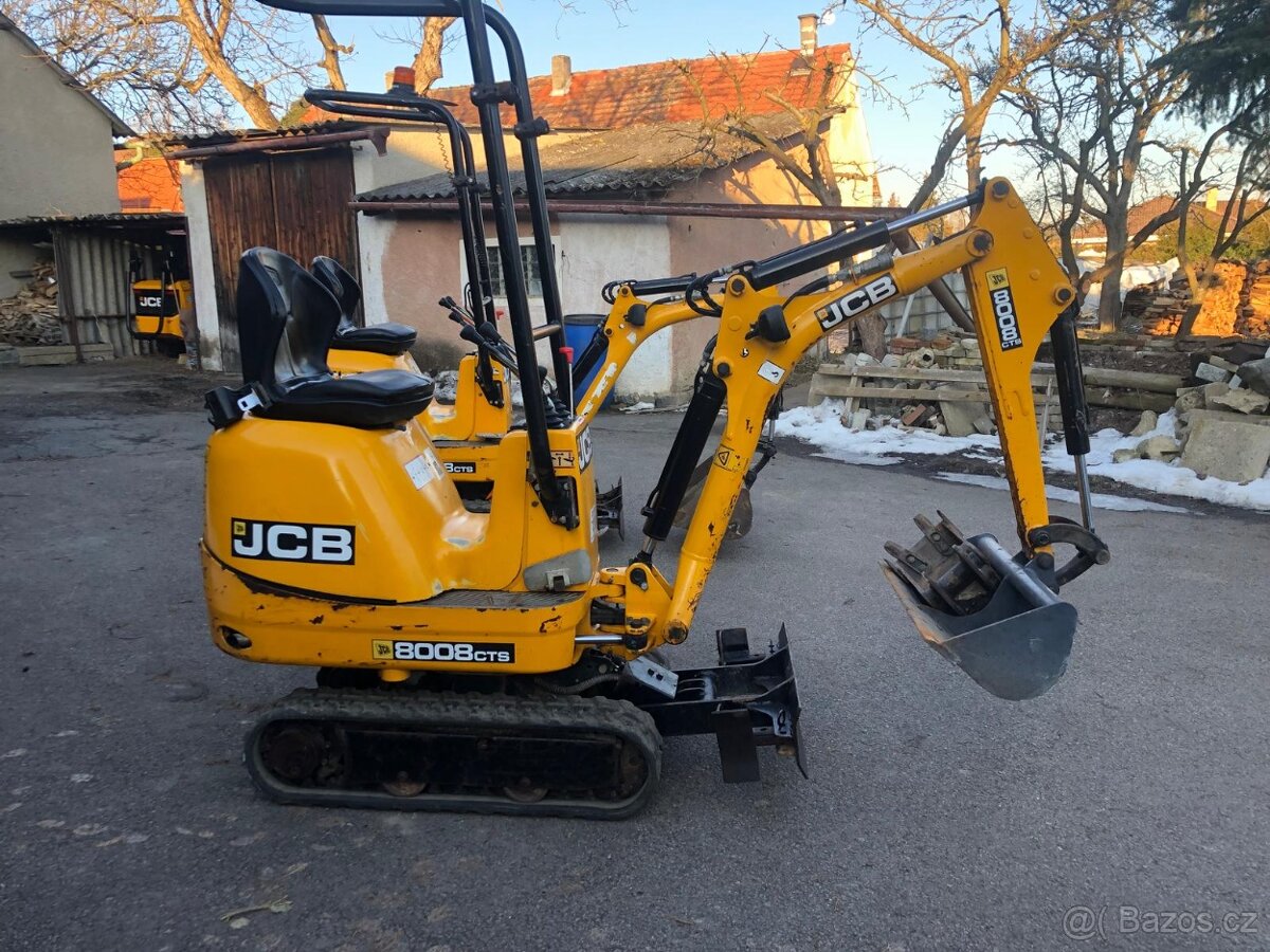 K prodeji JCB 8008 minibagr - 10