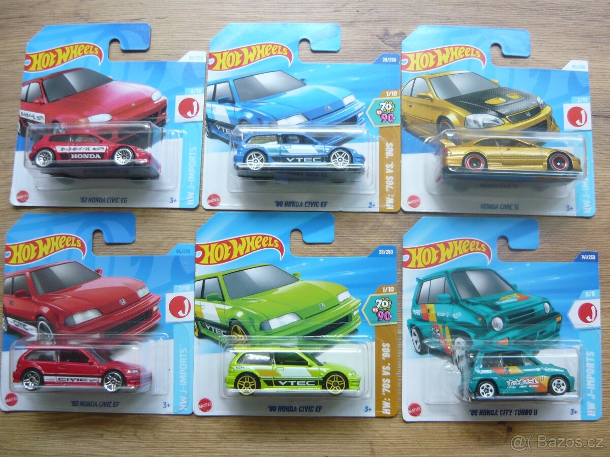 AUTÍČKA HOT WHEELS - 10