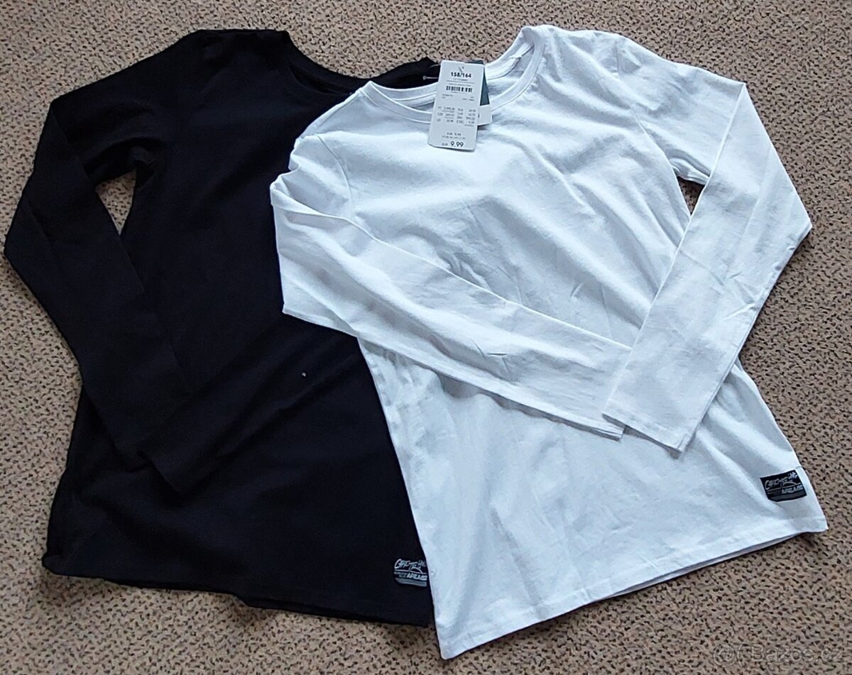 Chlapecká mikina, svetr, tričko dlouhý rukáv 152/158/164 - 10