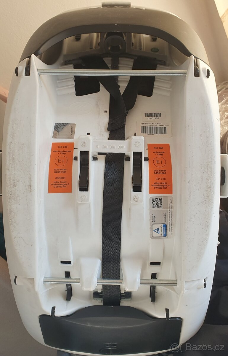 Kiddy Evolution pro - Zebra - Autosedačka - 10