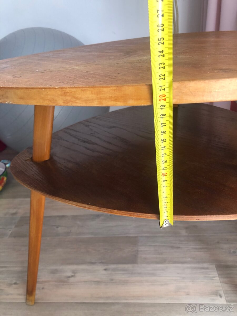 Retro stůl trsátko - 10