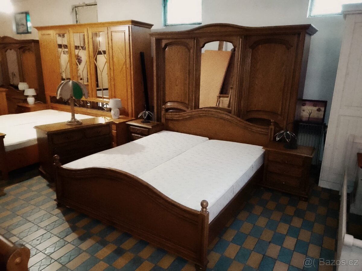 RUSTIKÁLNÍ KOMPLETNÍ LOŽNICE MONACO - 10