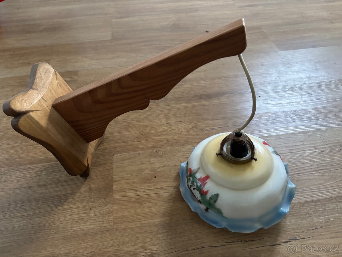 Stará stahovací lampa - 10