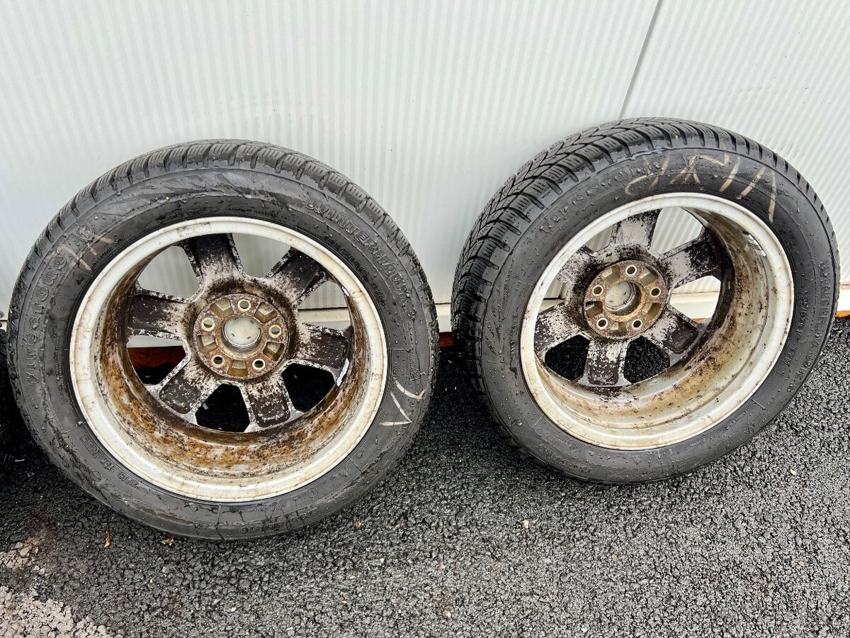 Opel 5x110 r16 ET49 sada + zimní pneu - 10