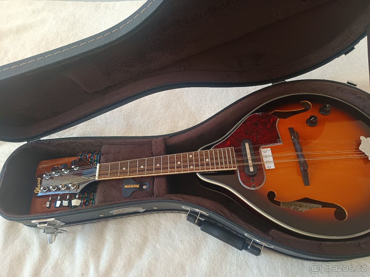 Mandolína Ibanez, nepoužívaná,vč.příslušenství - 10