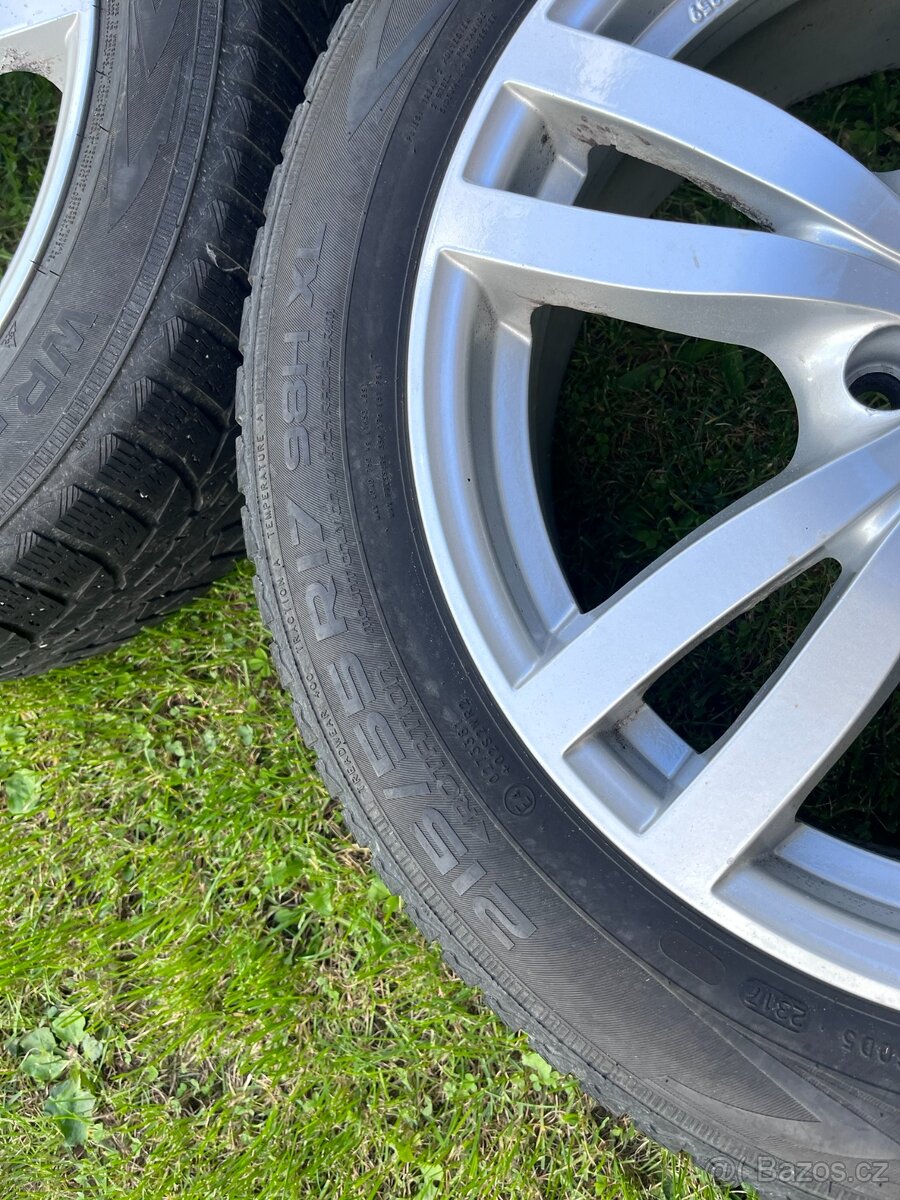 Alu disky 7Jx17 ET38; pneu 215/55 R17 98H EXTRA LOAD - 10