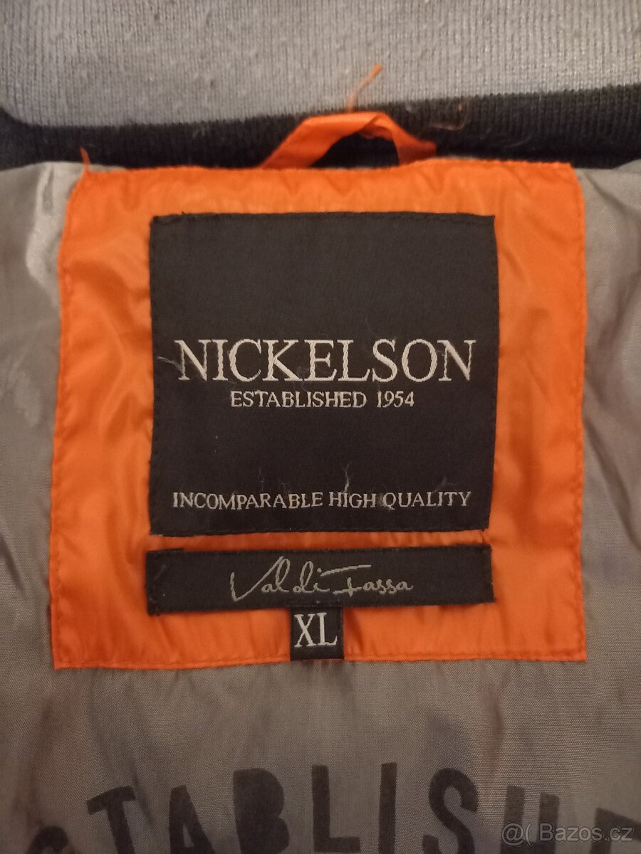 Prodám originál italskou zimní bundu Nickelson - 10