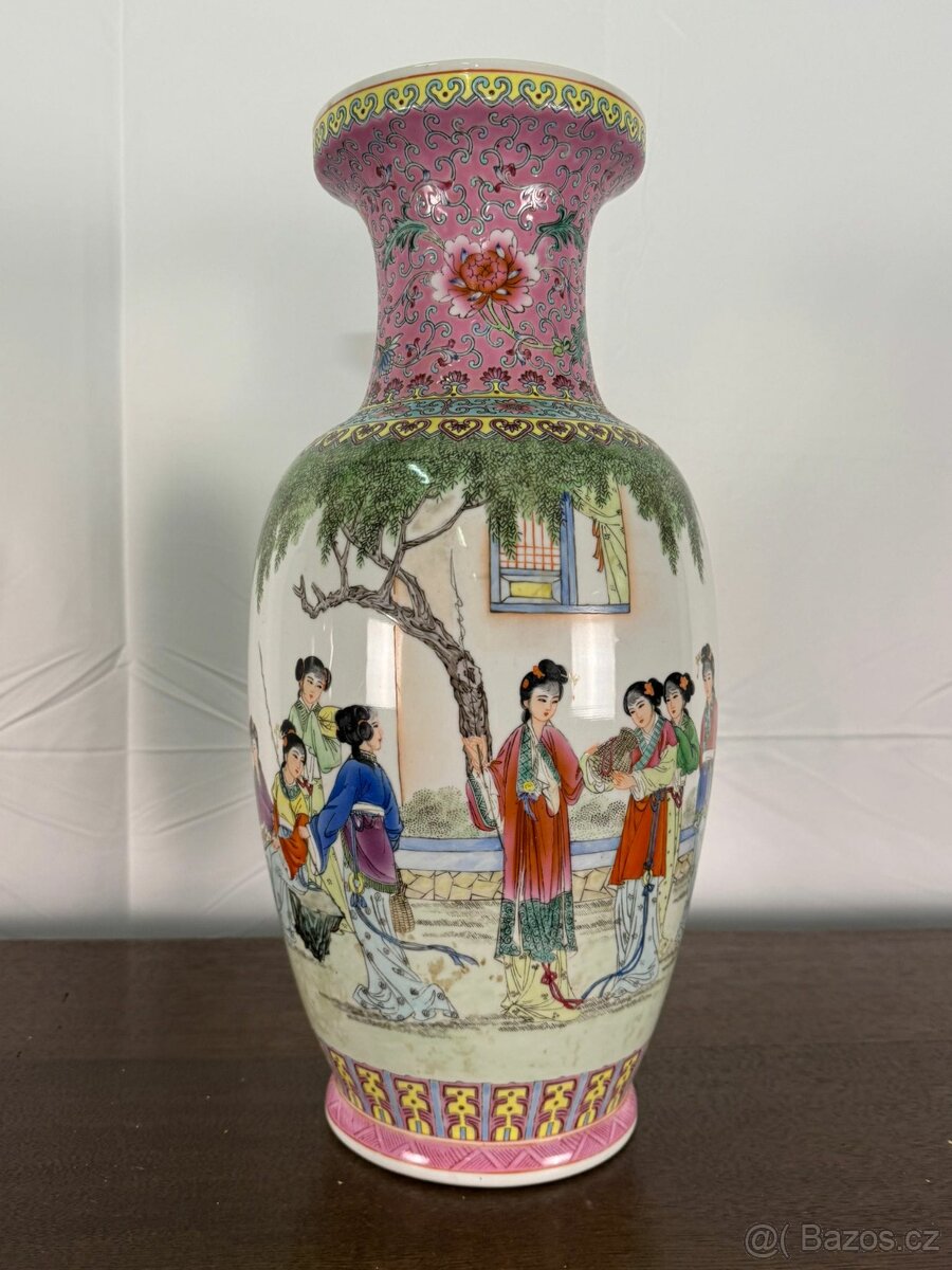 Porcelánové Čínské vázy (135027) - 10
