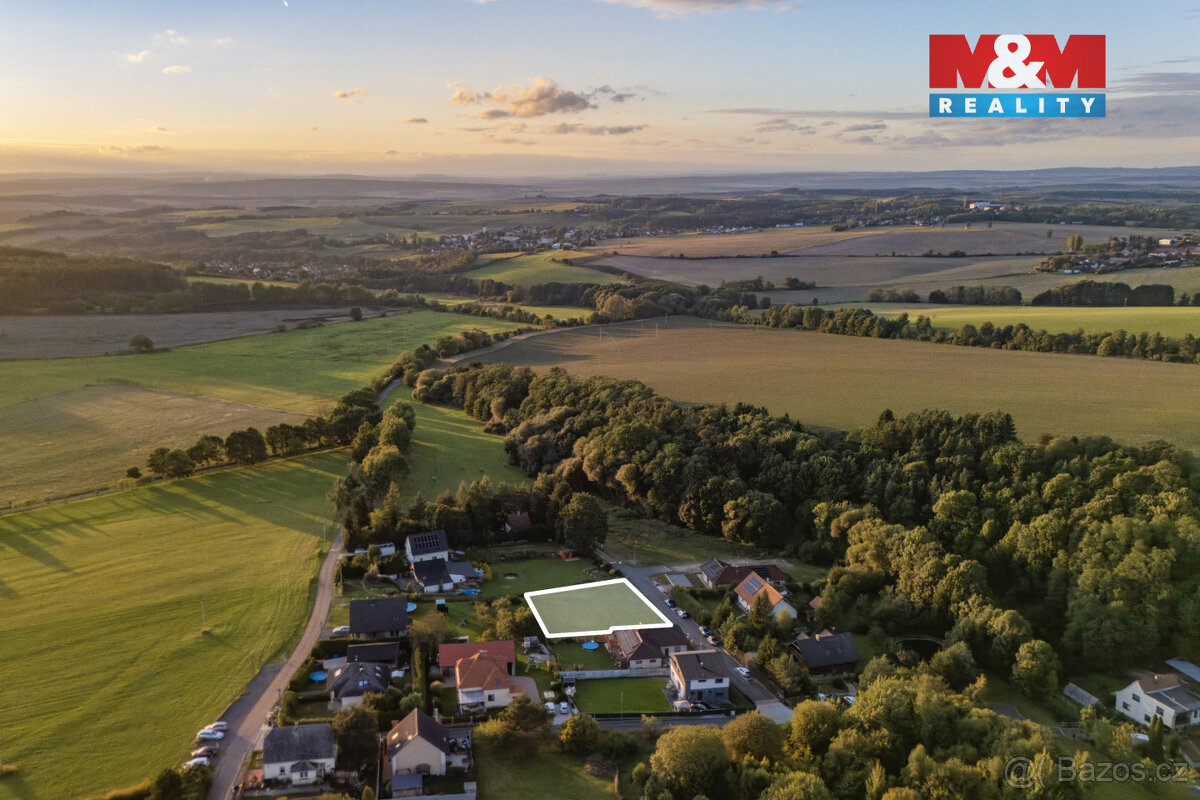 Prodej pozemku k bydlení, 1363 m², Březina okr. Rokycany - 10