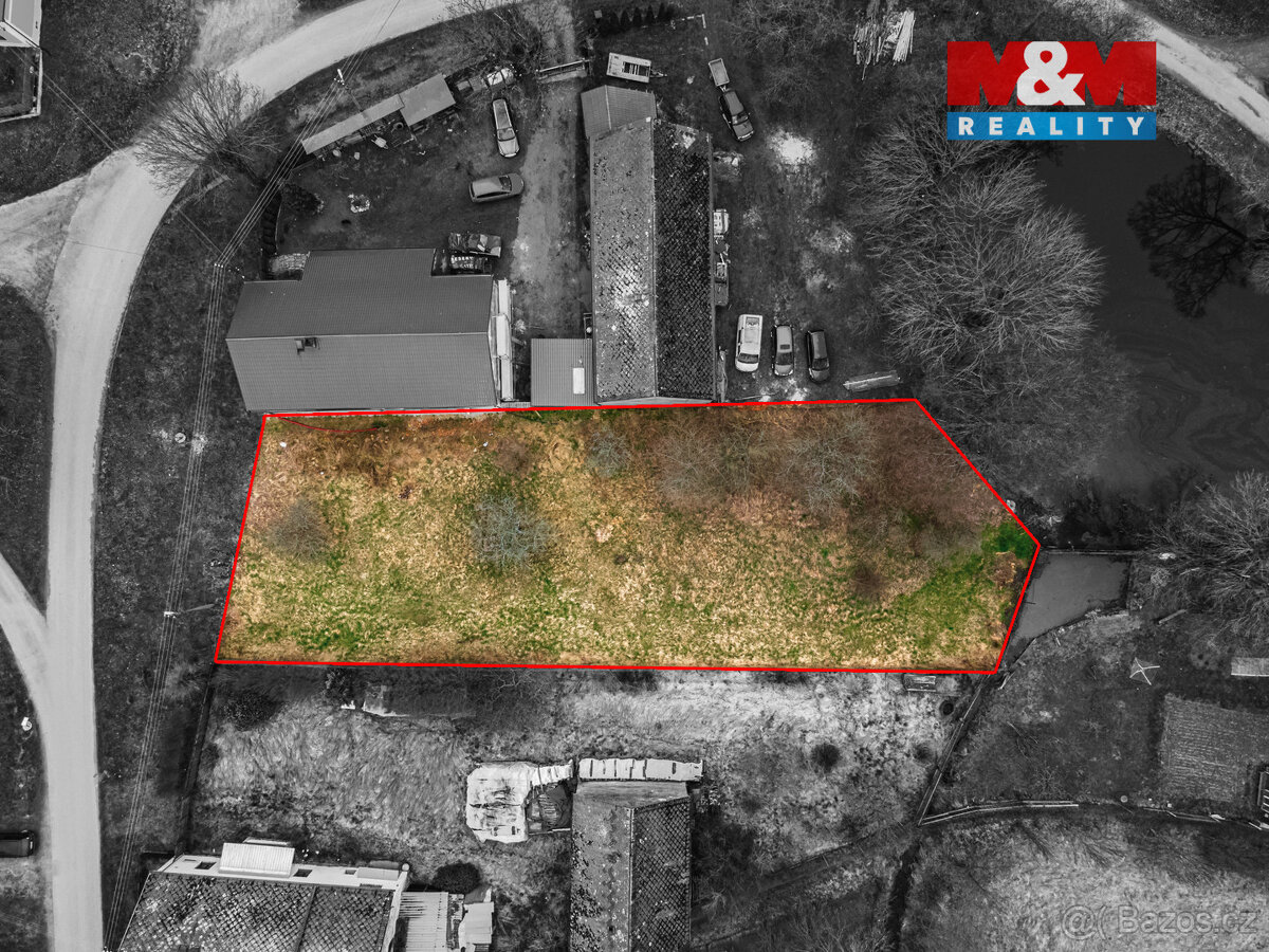 Prodej pozemku k bydlení, 1403 m², Olbramov - 10