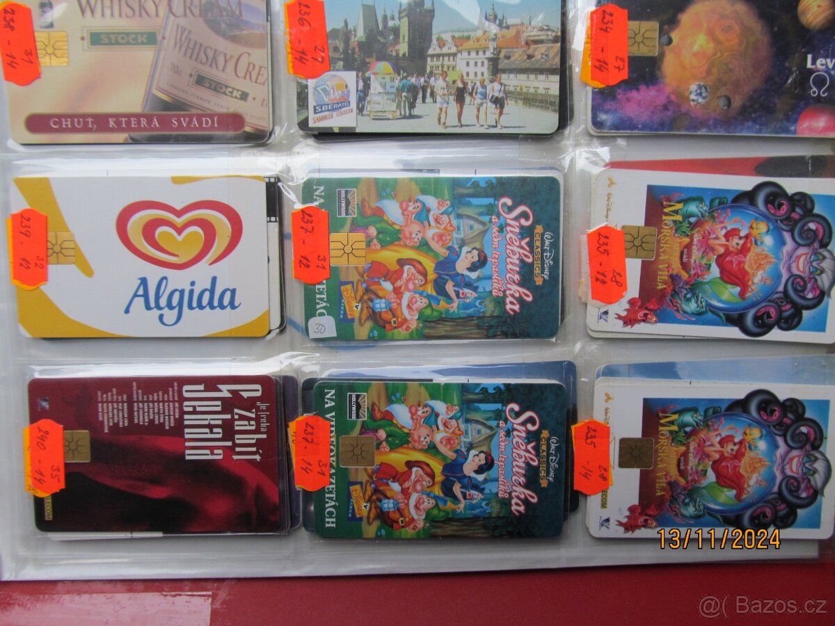 České tel.karty III. - 10