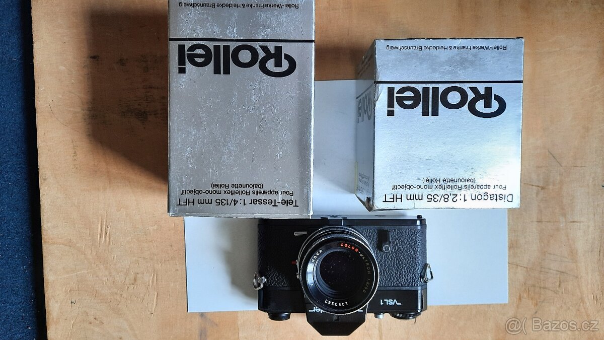 Voigtlander VSL 1 + 3 objektivy - sleva - 10