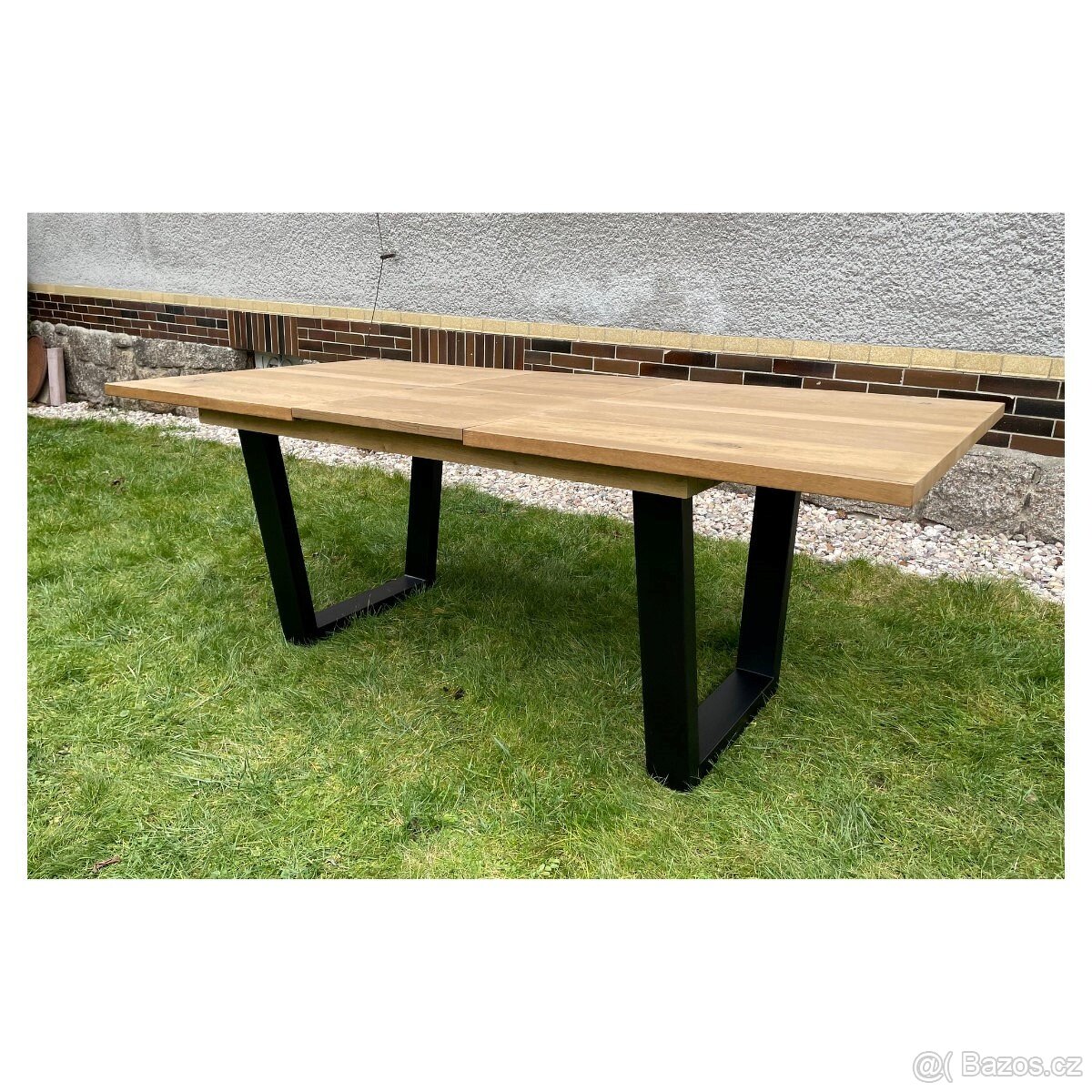 Masivní rozkládací jídelní stůl - Livingstone 160 cm - 10