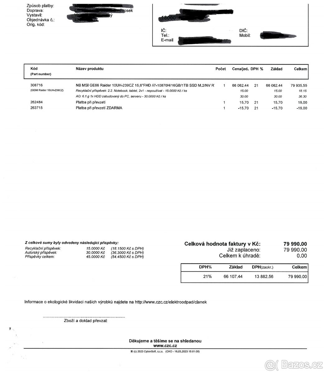 Špičkový herní notebook MSI GE66 Raider - 10