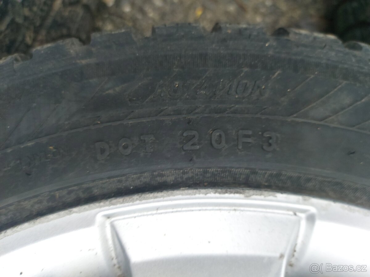 Zimní ALU BORBET OPEL R15 s pneu METEOR WINTER 185/55 R15 - 10
