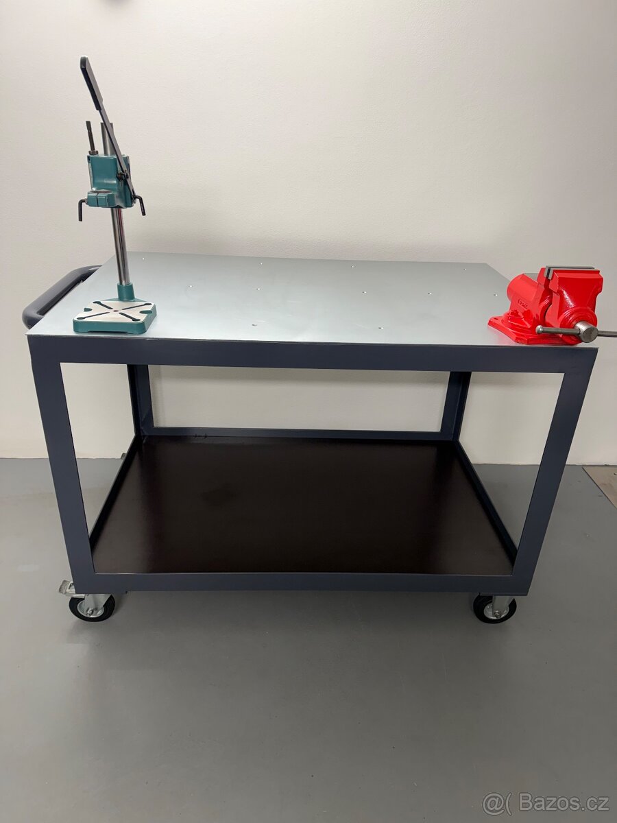 Pojízdný dílenský ponk,stůl - 10