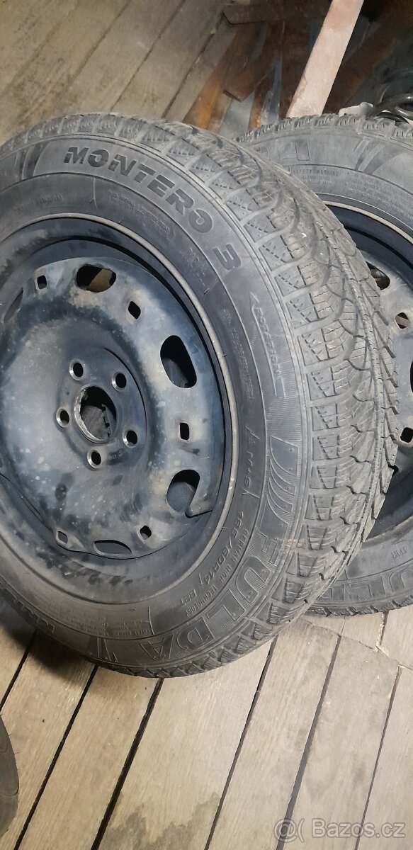 Prodám zimní kola 185/60R14 - 10