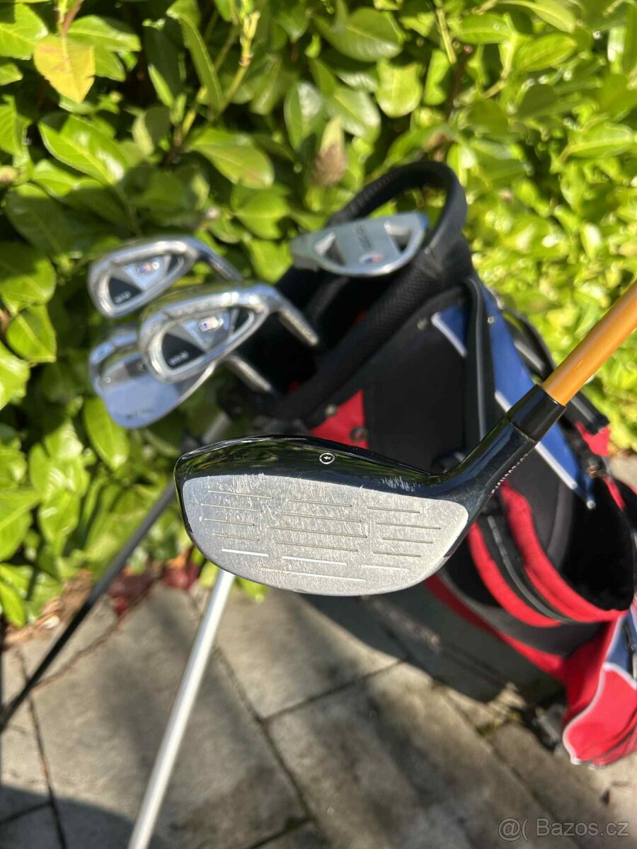 Prodám golfový set US Kids Golf, 63", 157 až 169cm - 10