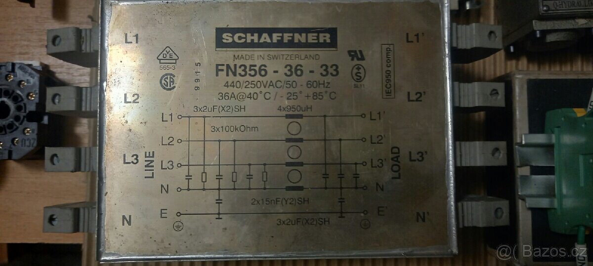 CNC Frezka TOS elektro součastky nahradni dily - 10
