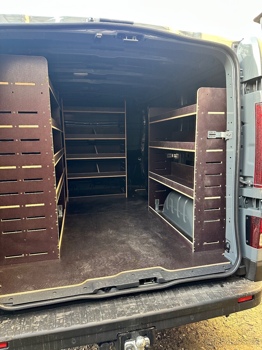 Regály, vestavba do Dodávky,furgon, CNC - 10