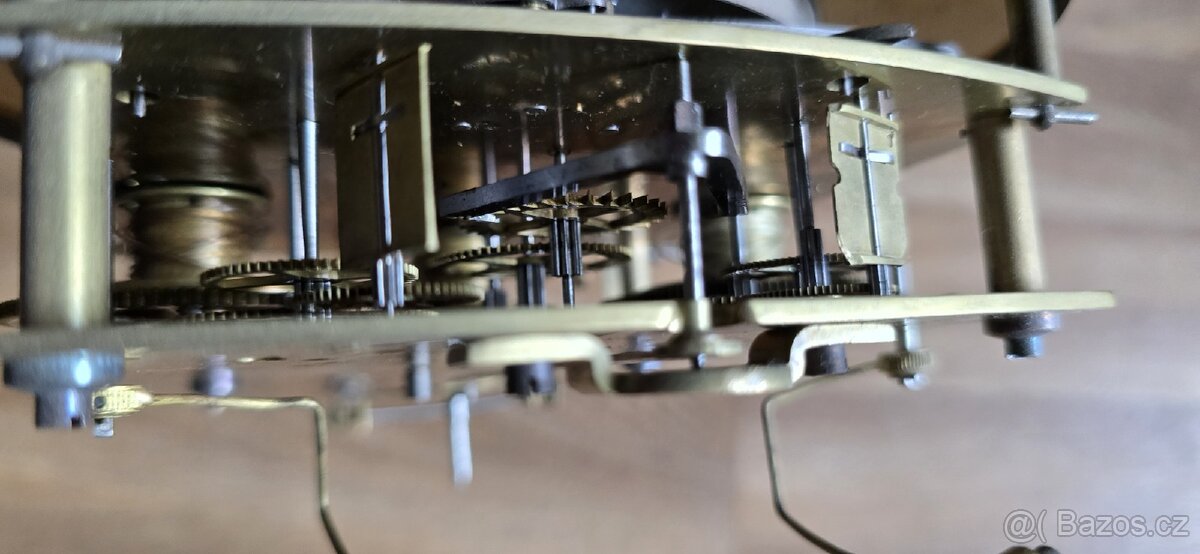 TŘÍZÁVAŽOVÉ STAROŽITNÉ PENDLOVÉ HODINY, VÍDEŇSKÉ - 10