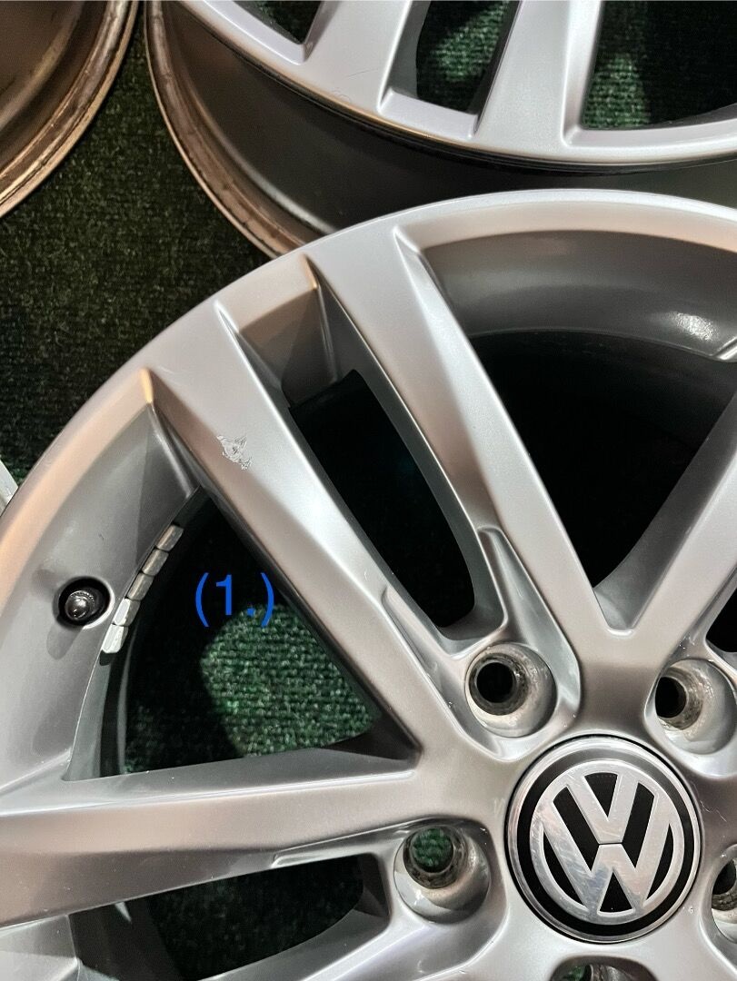 5x112 R17 Originál alu kola VW Touran 2017 - ET52 - 10