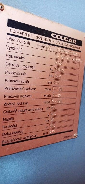 OHRAŇOVACÍ LIS - COLGAR PS 1837 / 41 - 10