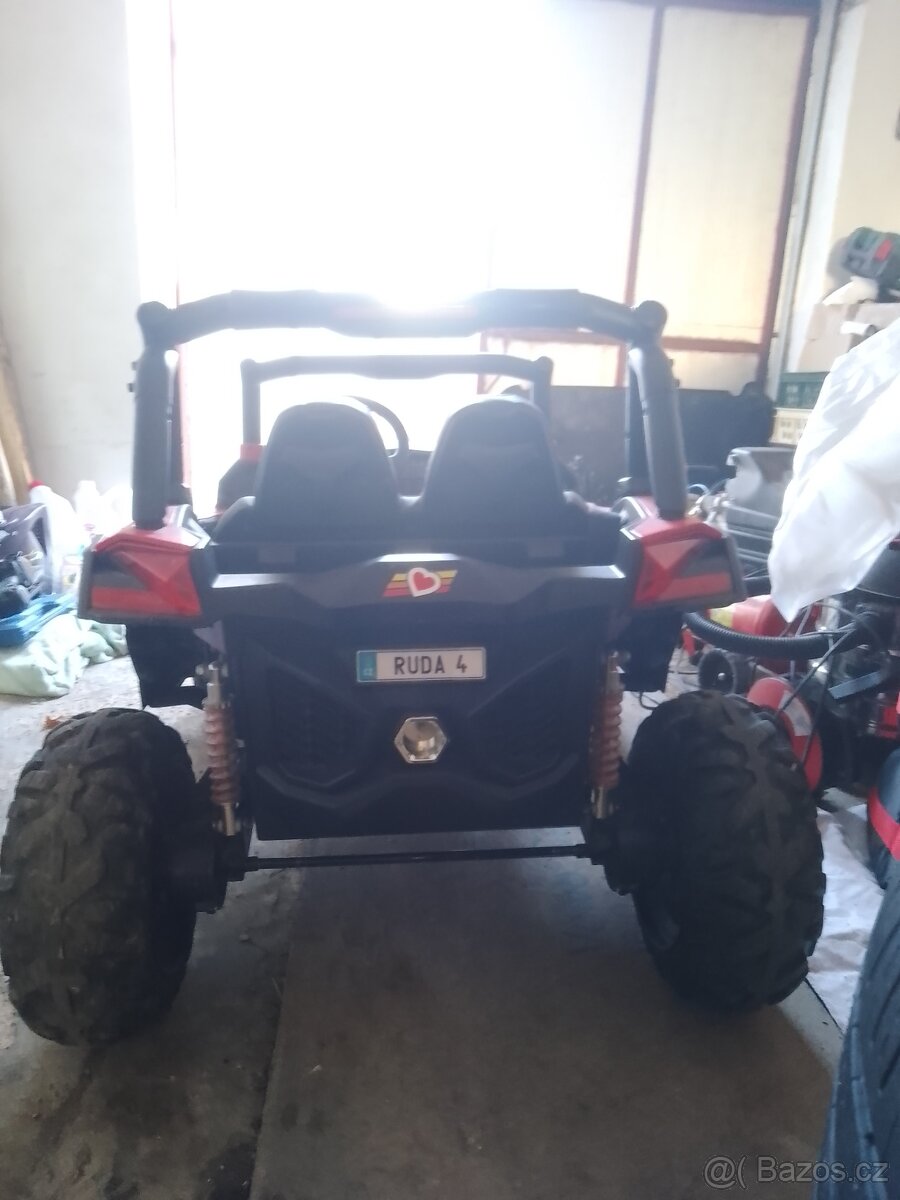 El. dětské terénní auto UTV-MX - 10
