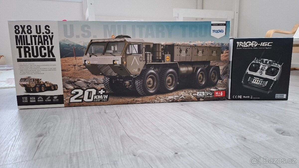 Rc Military Truck 8x8 - 10