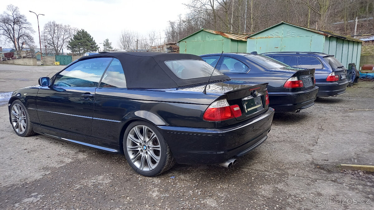BMW E46 MOTORY STŘECHY CABRIO - 10