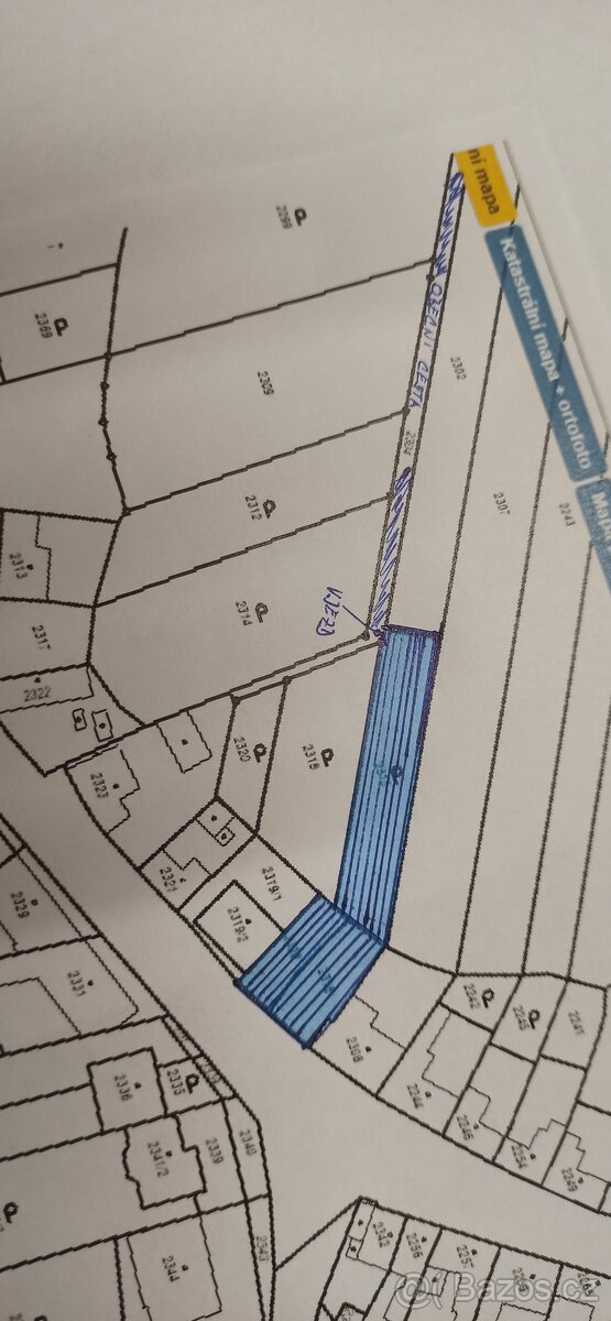 Prodám stavební pozemek v obci Lutopecny. - 10