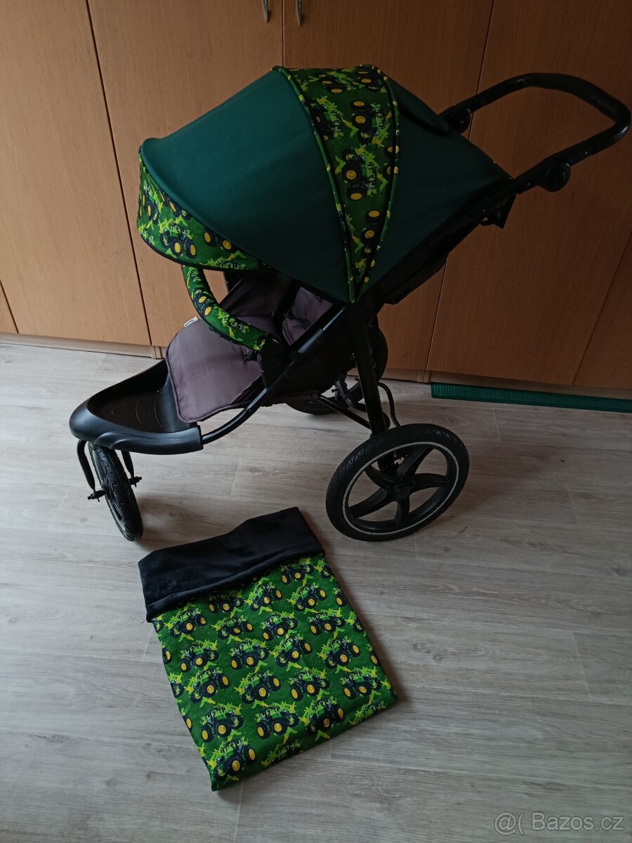 Stříška + set na Hauck Runner 2,nové k odeslání - 10