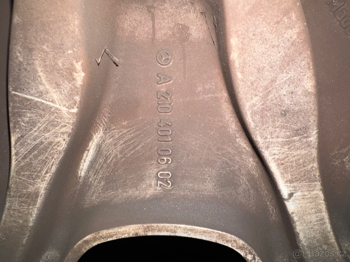 Disky Ronal MB W210 16” + letní pneu - 10