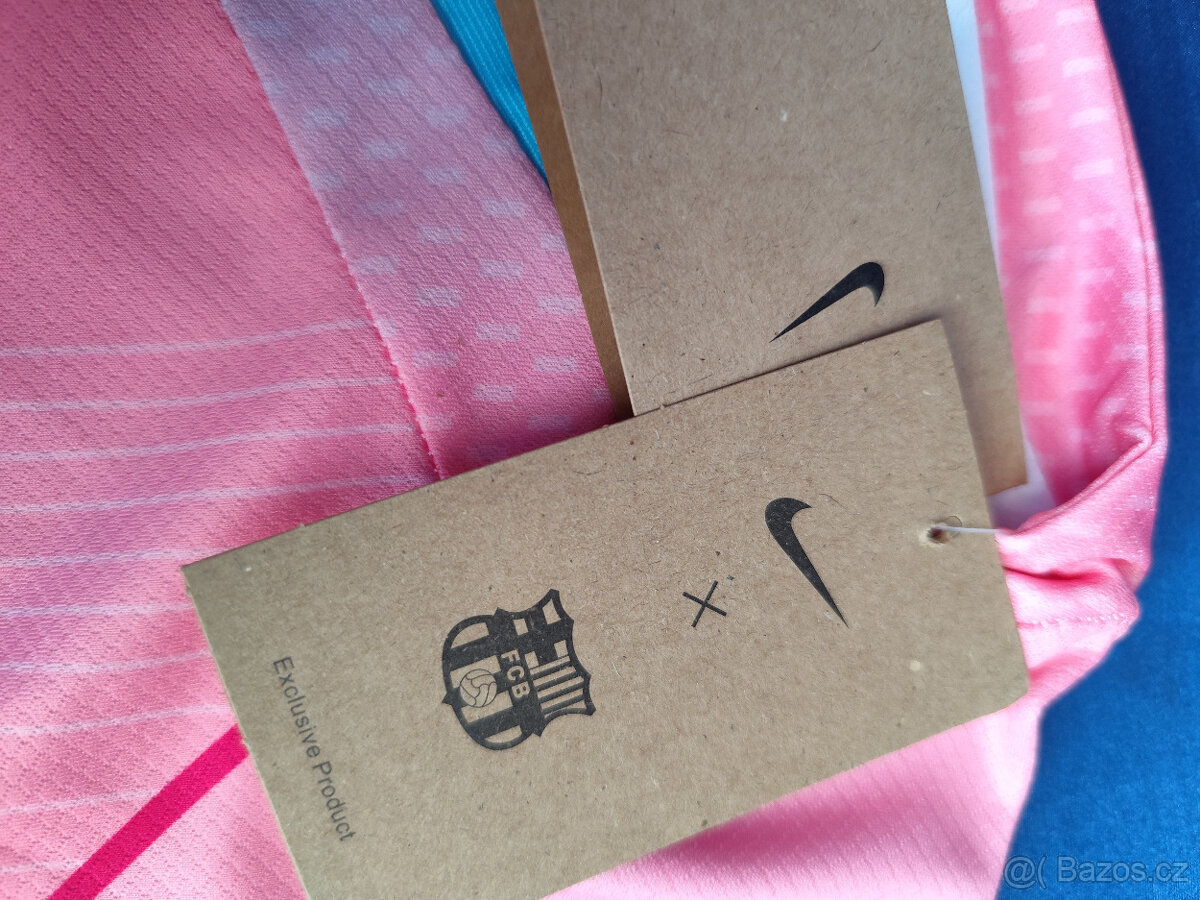 Dres Fc Barcelona Ružový Unikátny Nový s visačkami Nike - 10