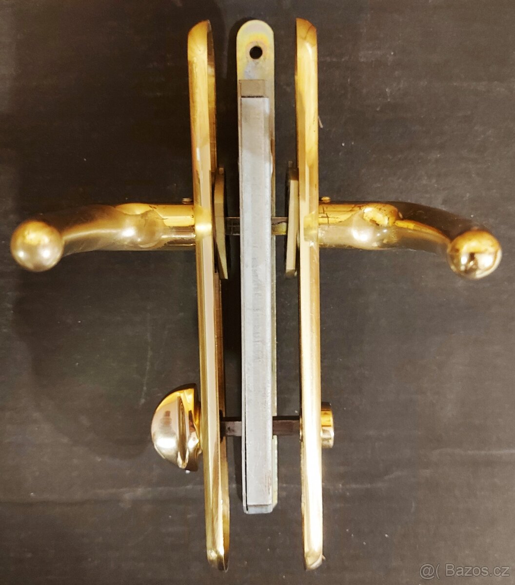 Dveřní kování HOPPE se zadlabávacím zámkem GEGE na WC - 10