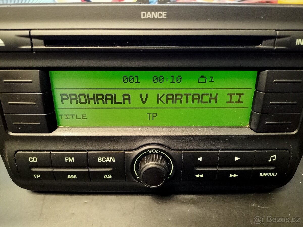Autorádio škoda auto Dance MP3 fabia2 - 10