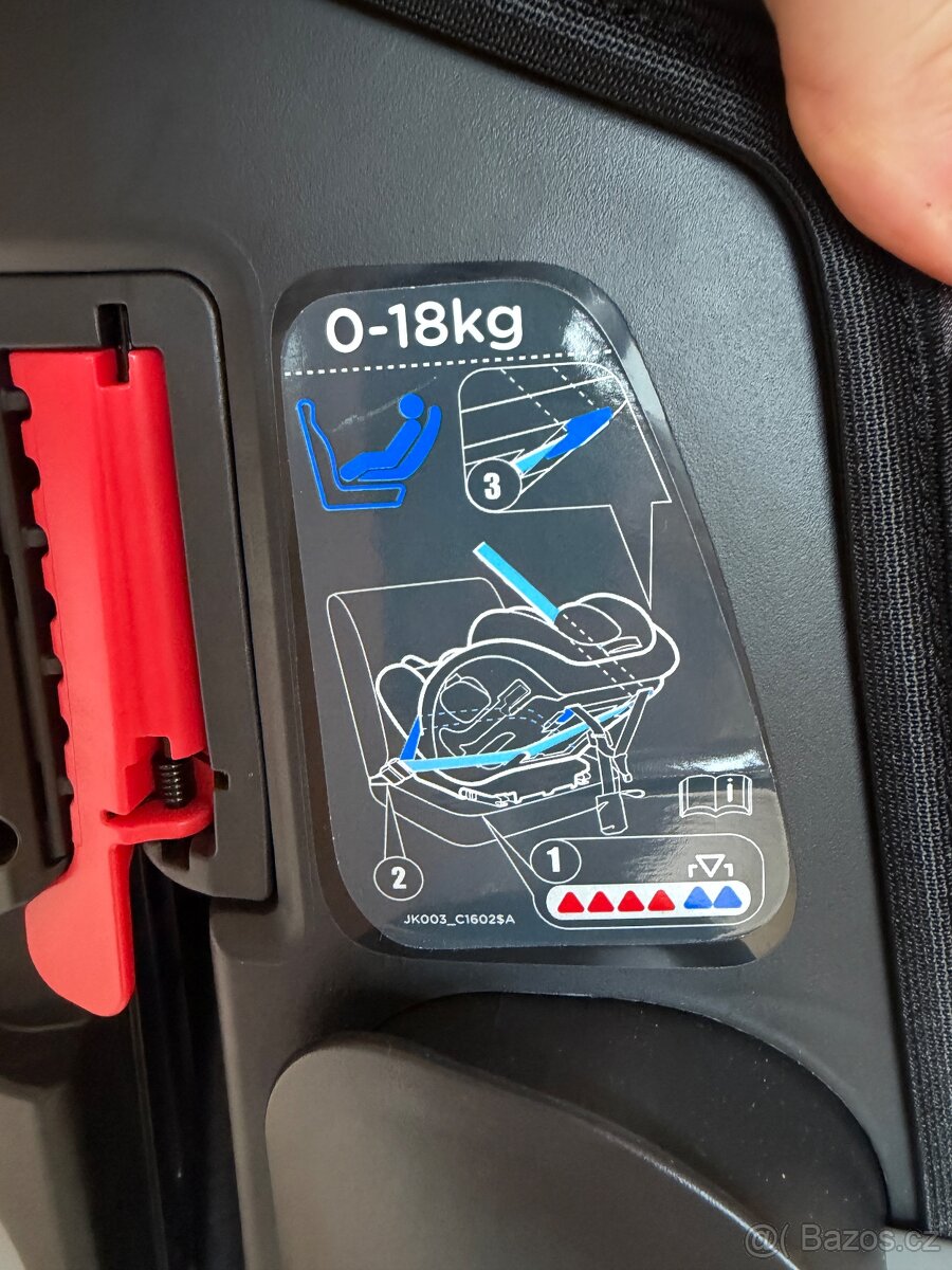 Autosedačka JOIE Every Stage FX 0–36 kg - 10