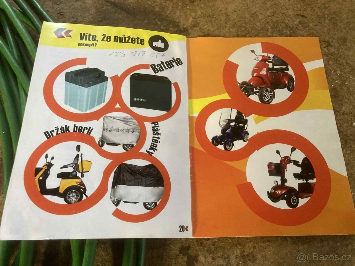 Elektrická tříkolka Electrojet pro seniory - 10