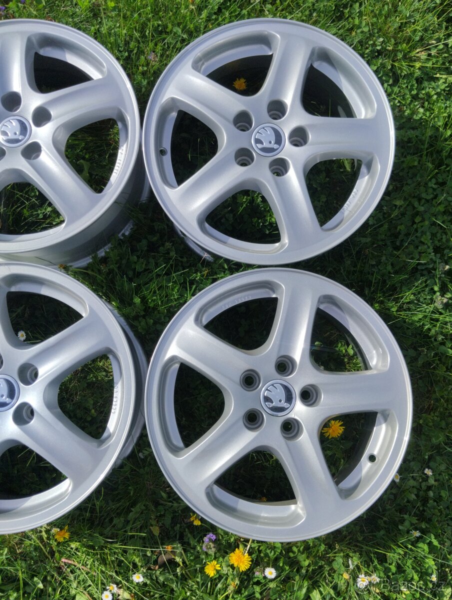 ALU KOLA ŠKODA FABIA R15’ 5X100 - 10