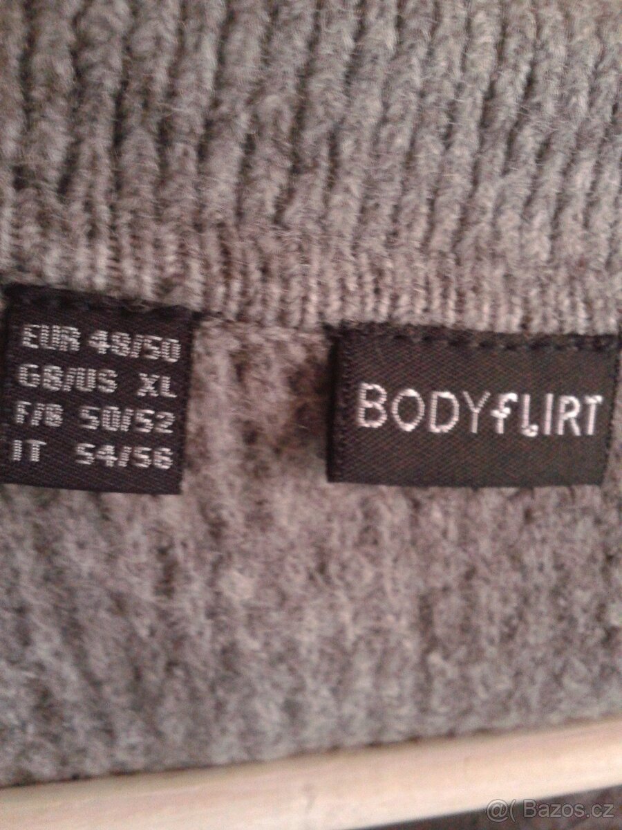 Teplé delší midi šaty 48/52 REZERVACE - 10