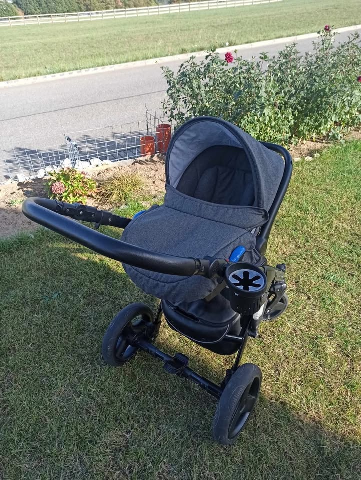 Kočárek Tudore Trapper grey stone 3 kombinace - 10