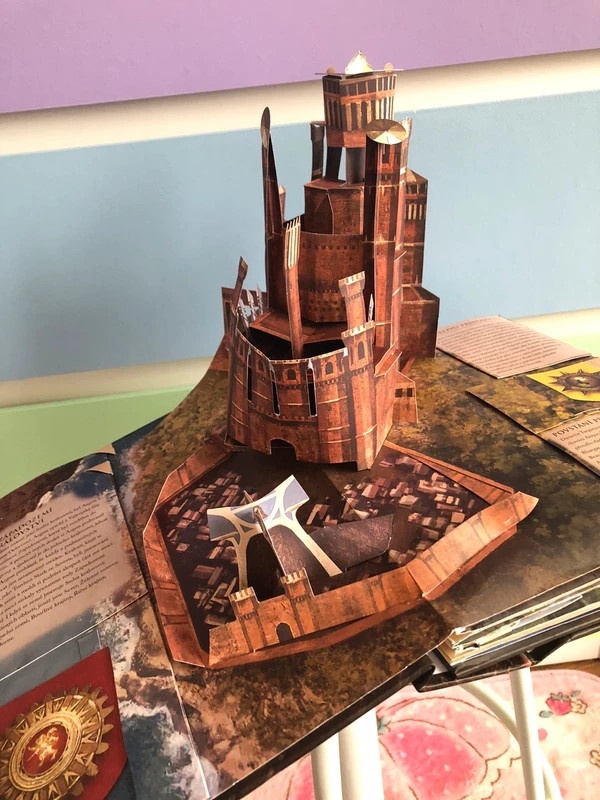 Game of Thrones kniha Hra o trůny - 3D průvodce Západozemím - 10