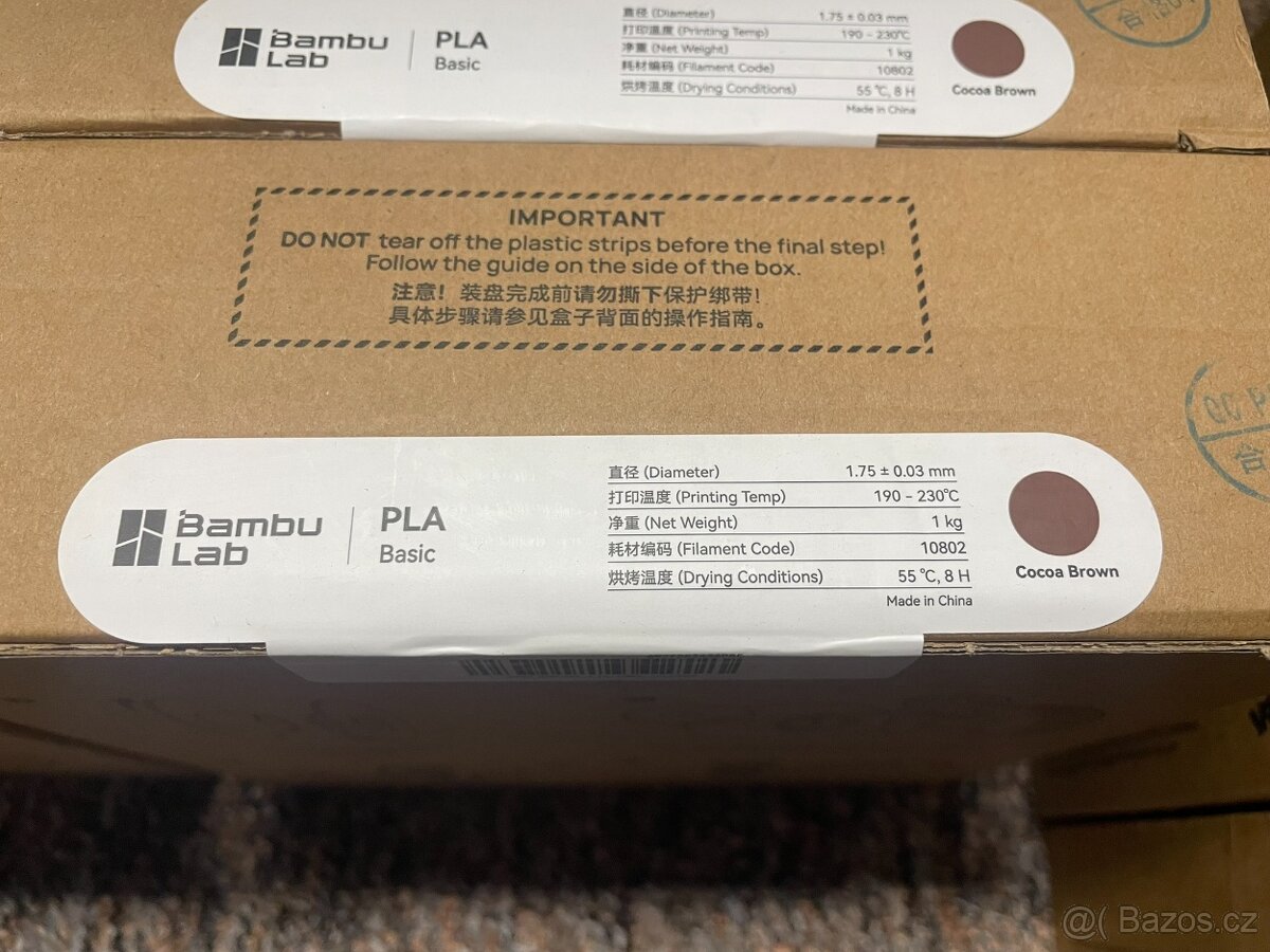 BambuLab PLA Basic filament Refill 1kg různé barvy - 10
