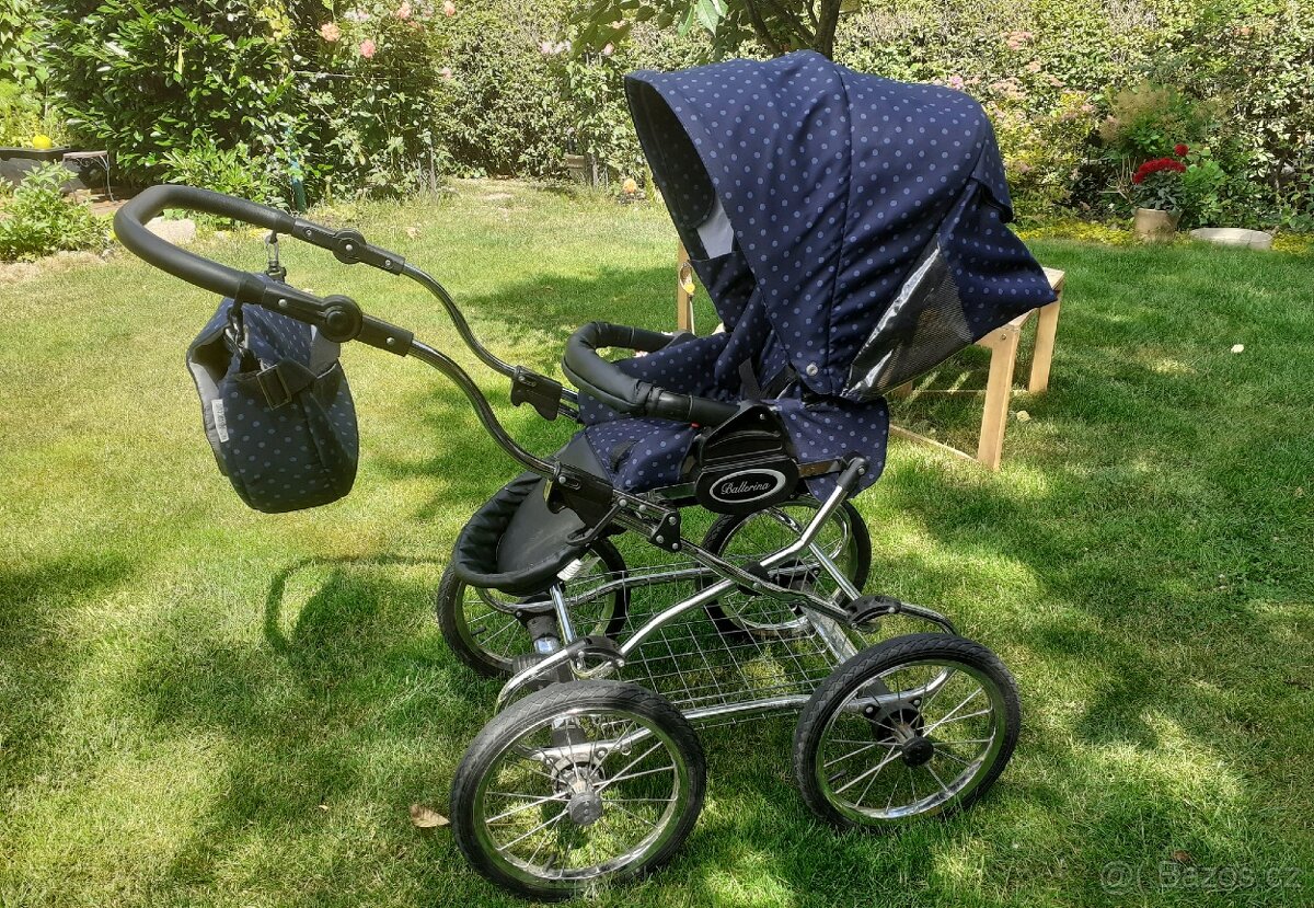 Retro kočárek 3v1 - 10